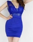 Vestido com lantejoulas
